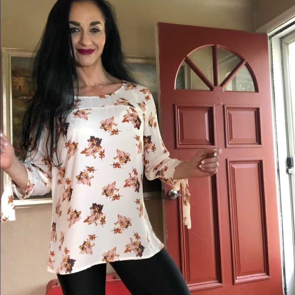 Maurice floral blouse 